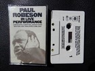PAUL ROBESON - IN LIVE PERFORMANCE - RARE CASSETTE TAPE ALBUM (GOSPEL)