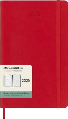 Moleskine Weekly Planner, Weekly Agenda with Space for Notes 12 Months 2025, Sof