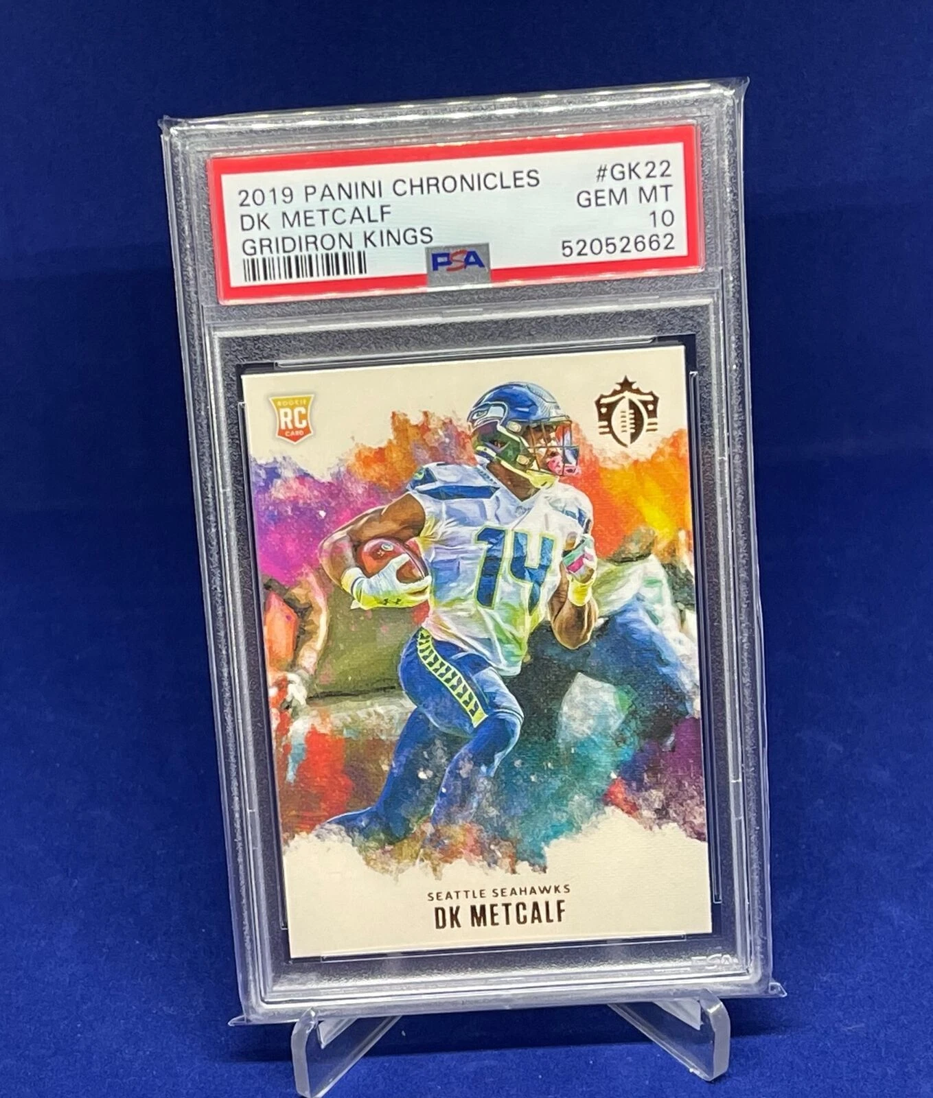 DK Metcalf Panini Chronicles Gridiron Kings #GK22 Base