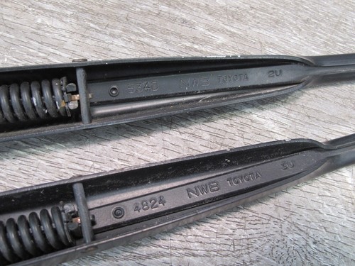 🥇92-00 LEXUS SC400 SC300 SET OF 2 FRONT LEFT & RIGHT WINDSHIELD WIPER ARM OEM - Imagen 3 de 14
