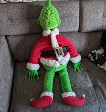 Dr. Seuss How The Grinch Stole Christmas Santa Suit Plush 36 3' Universal 2000