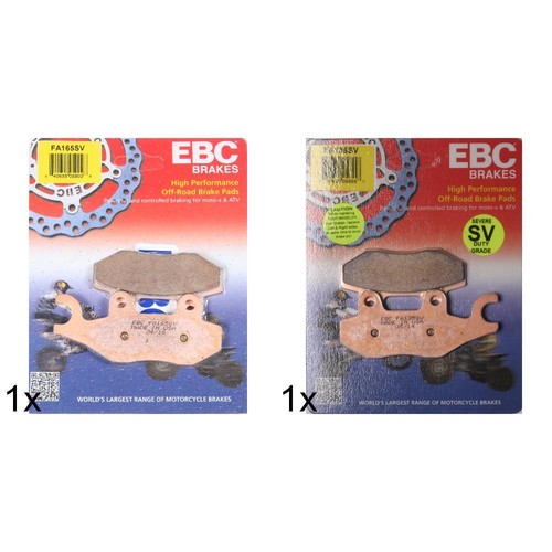 Set: EBC Bremsbacken, 124 mm - für Simson