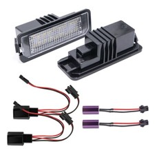 PLACCHETTE LED LUCI TARGA LED SPECIFICHE VOLKSWAGEN POLO 6N2 - 6000K NO ERRORE