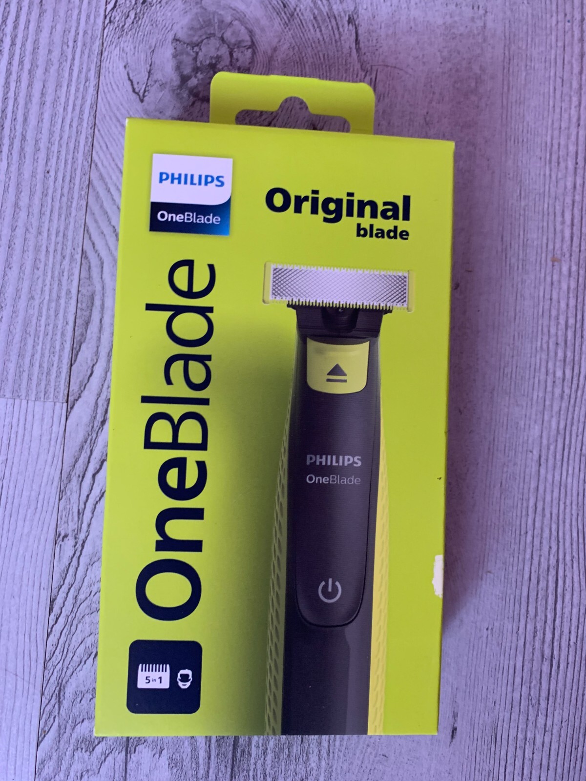 Philips OneBlade QP2724/10 rasoir electrique barbe homme avec guides de coupe 1mm 3mm 5mm