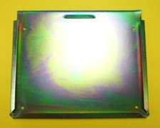 1 x SQUARE Metal Number Plate Holder for Ifor Williams Trailer & Horse Box 