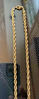 STUNNING VINTAGE GOLD TONE 17" DROP OWL PENDANT NECKLACE — photo 5