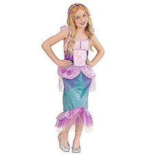 WIDMANN 02236 COSTUME SIRENETTA 5/7 VESTITO, CERCHIETTO CON STEL