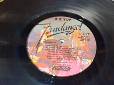 ZZ Top – Fandango! - Vinyl Record - London Records – PS 656