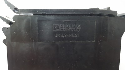 SET BESTEHEND AUS 3 STÜCK PHOENIX CONTACT UK6,3-HESI SICHERUNGSHALTER REIMKLE...
