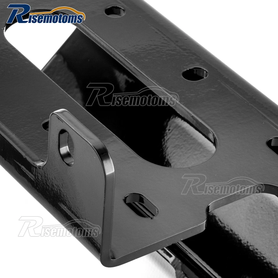 For Can-Am Defender MAX HD7/HD8/HD9/HD10 UTV Black Steel Winch Top Mount Plate - Image 3 of 4