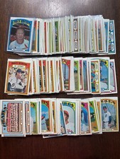 1972 Topps Baseball Cards #01-100 Complete Your Set U-Pick Poor to EX Condition