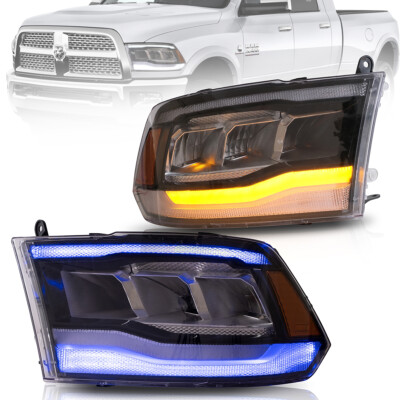 VLAND LED Frontscheinwerfer Für 2009-2018 Dodge RAM 1500 2500 3500 Classic