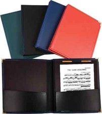 Band and Orchestra Folder - Rehearsal Folder, 12 inch. x 14 inch.