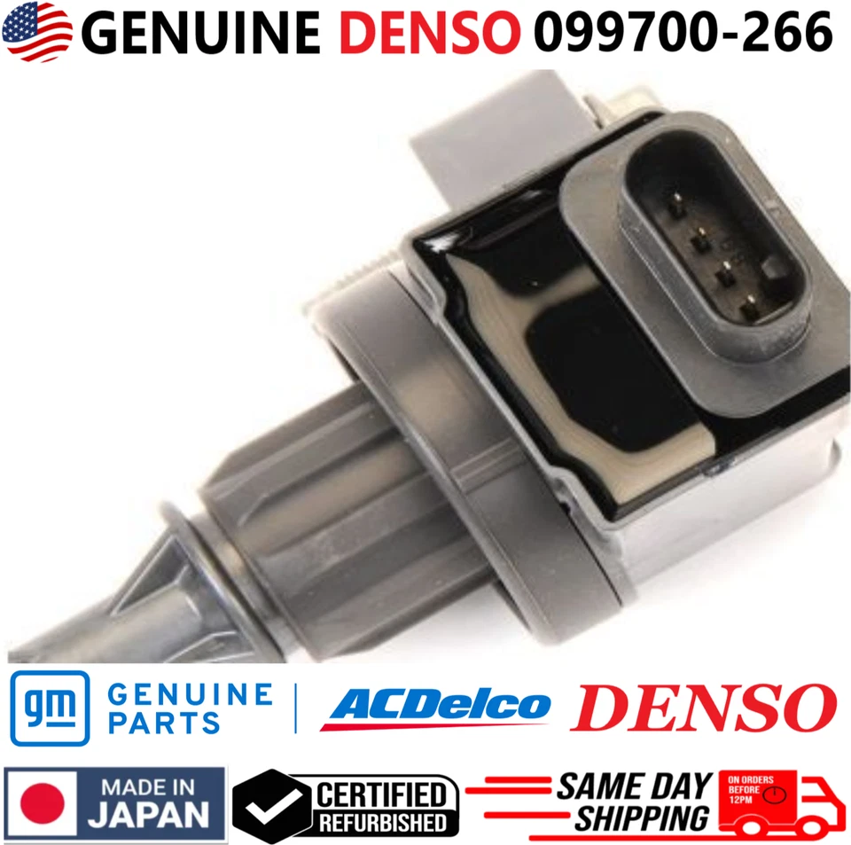 GENUINE DENSO Ignition Coils For 2016-2021 Cadillac Buick Chevrolet GMC 3.0 3.6L - Image 4 of 4