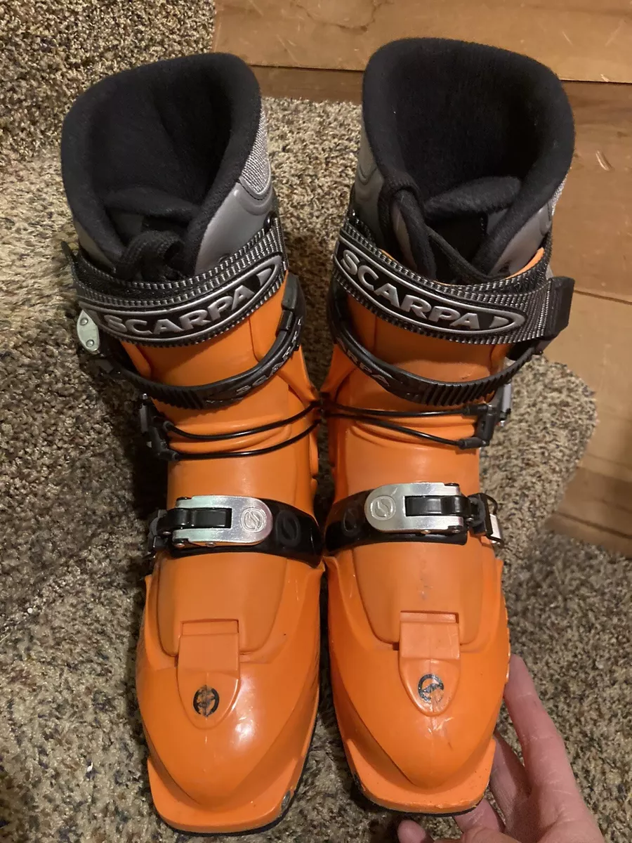 Scarpa orange boots sale