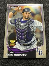 WILIN ROSARIO #176 2013 Topps Chrome Baseball QTY Colorado Rockies