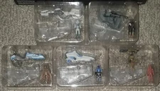 Star Wars Micro Galaxy Squadron Set Series 5 Scout Balutar Battle Droid STAP AvA