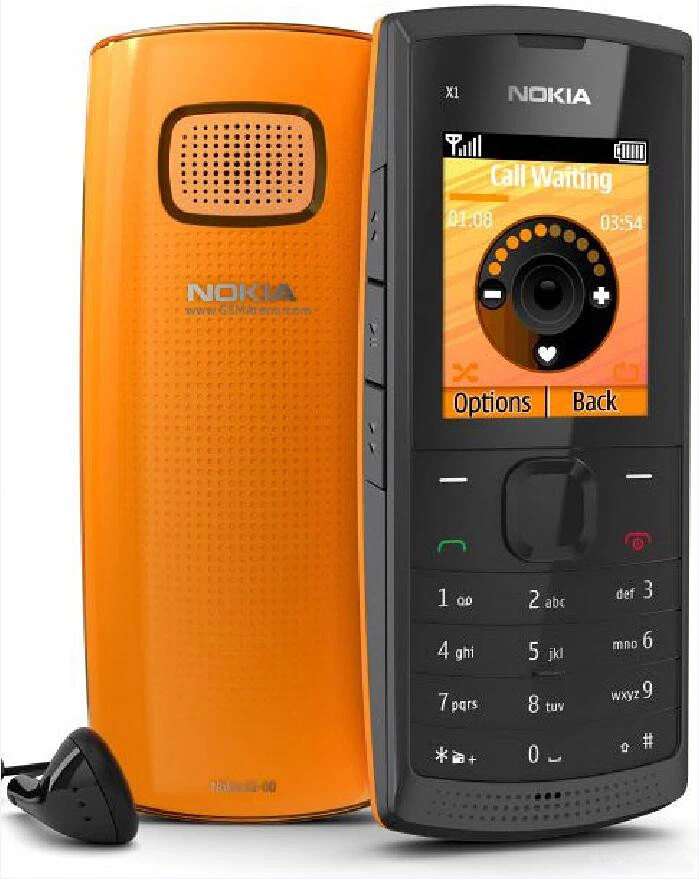 Original Unlocked Nokia X1-00 Mobile Phone 2G GSM 900 / 1800 Radi Cellphone - Image 3 of 4