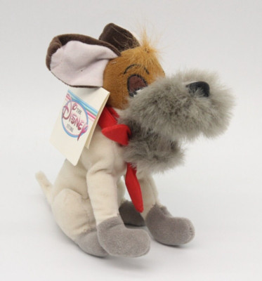 Dogger - Oliver und Co Plüschtier Hund Bean Bag 15cm Walt Disney 90er | NEU
