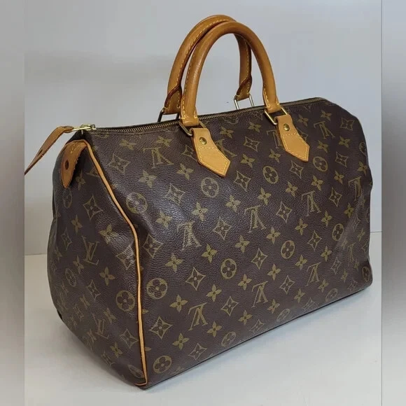 [eBay Live] Louis Vuitton Brown Monogram Speedy 35