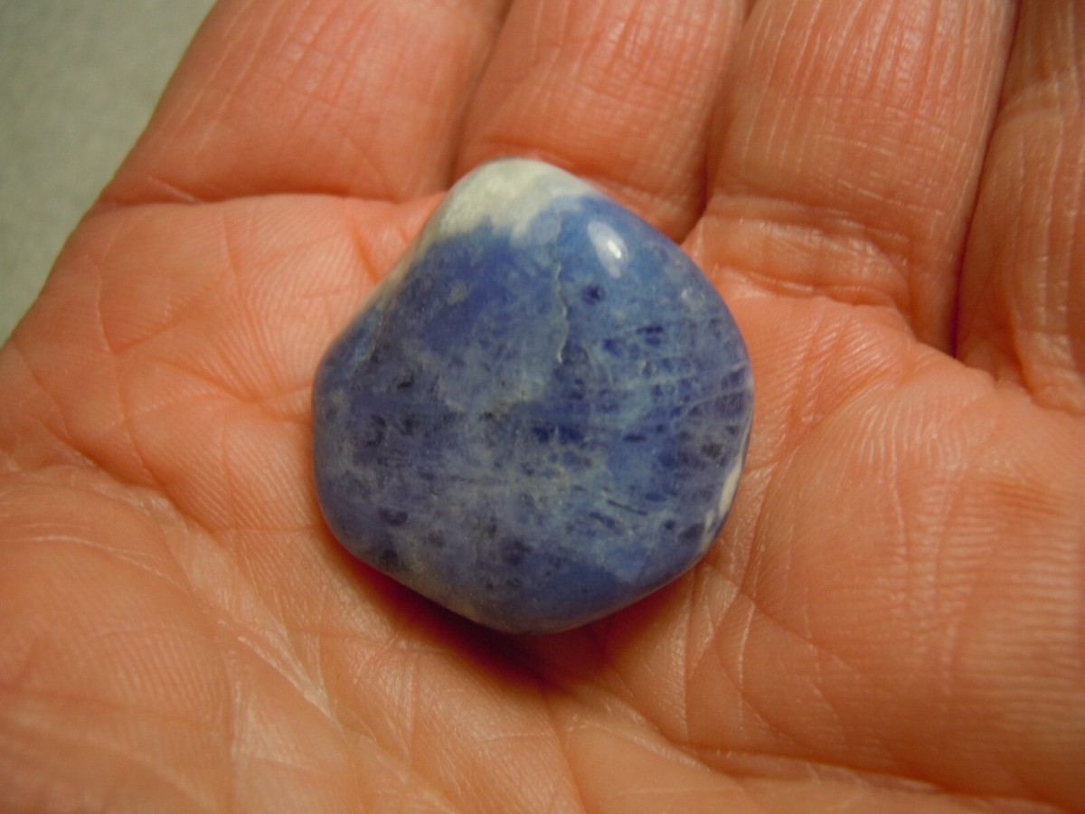 Sodalite Natural Blue White Brown Polish Gem Stone - Canada Sodalite Natural Blue White Brown Polish Gem Stone - Canada