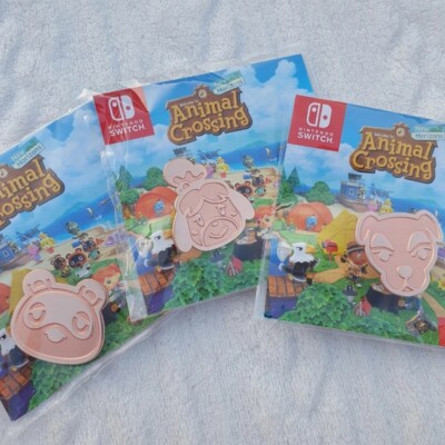 Animal Crossing New Horizons Official Nintendo Preorder Pin Set