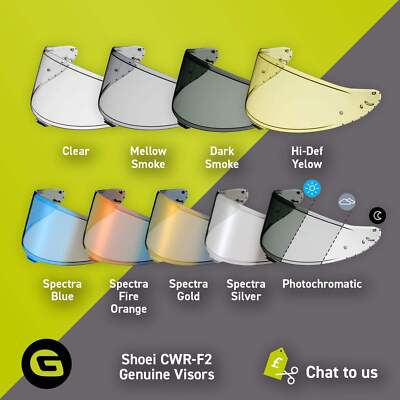 Shoei CWR-F2 Original Visiere (NXR2, X-SPR Pro)
