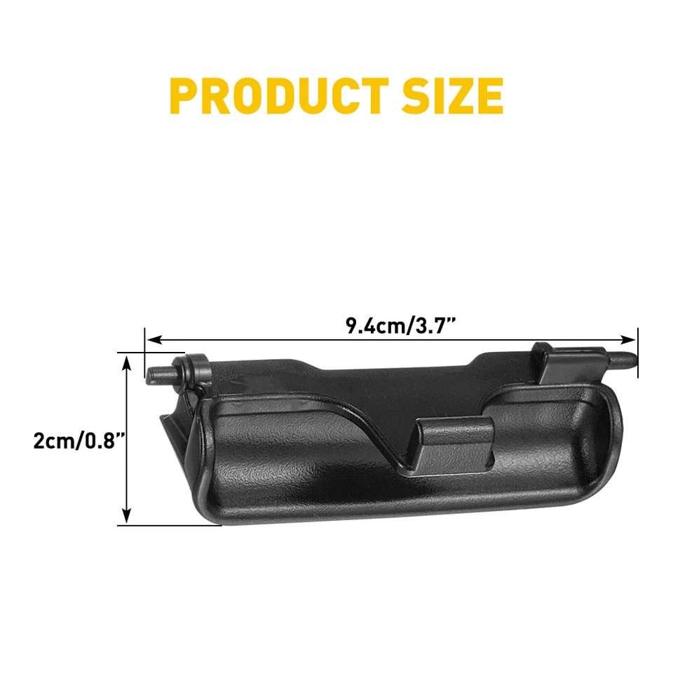 For 2013-2018 Acura RDX OEM Replace Center Console Lid Latch Armrest Lock Black - Image 3 of 4