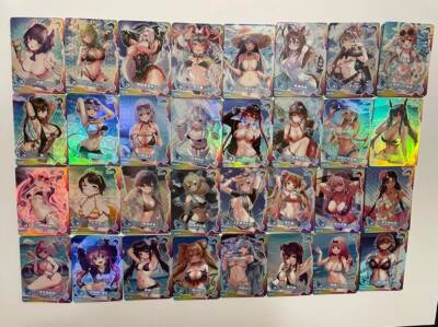 Low Price Girl Party / Goddess Story [Pick your SSR] Galaxy Blue Swimsuit Anime 