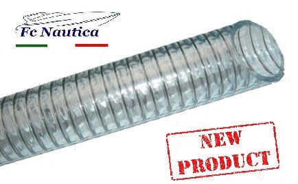 TUBO SPIRALATO IN ACCIAIO INOX ACQUA / CARBURANTE - Foto 1 di 2
