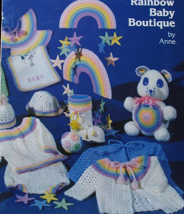 Rainbow Baby Boutique: blankets, bears, booties, dresses, bibs, soaker, sweaters - Image 2 of 3