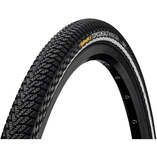 Continental Ride Tour Hybrid Bicycle Tire - 700 X 47c, Wire Bead, Black - For Cross/Commuting/Touring
