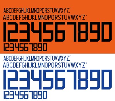 Name&Number Set For Netherlands World Cup 2006 Home/Away Football Soccer
