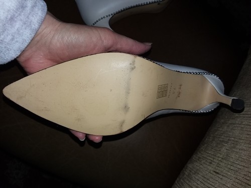 Coach Womens Wynie White /off white leather ankle Boots Size 7.5 - Picture 16 of 18