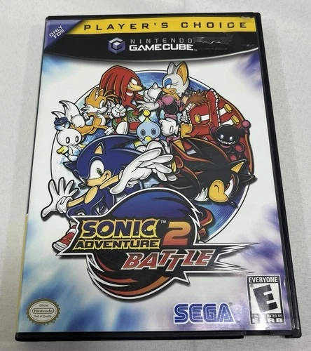 Sonic Adventure 2 Battle - Player's Choice No Manual (Nintendo GameCube, 2004)