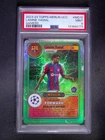 2023-24 Topps Merlin UEFA Lamine Yamal RC Gamers Green Lightning Common PSA 9