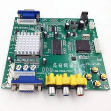 Arcade Game RGB CGA EGA YUV to VGA HD Video Converter Board 1 VGA Single Outp...