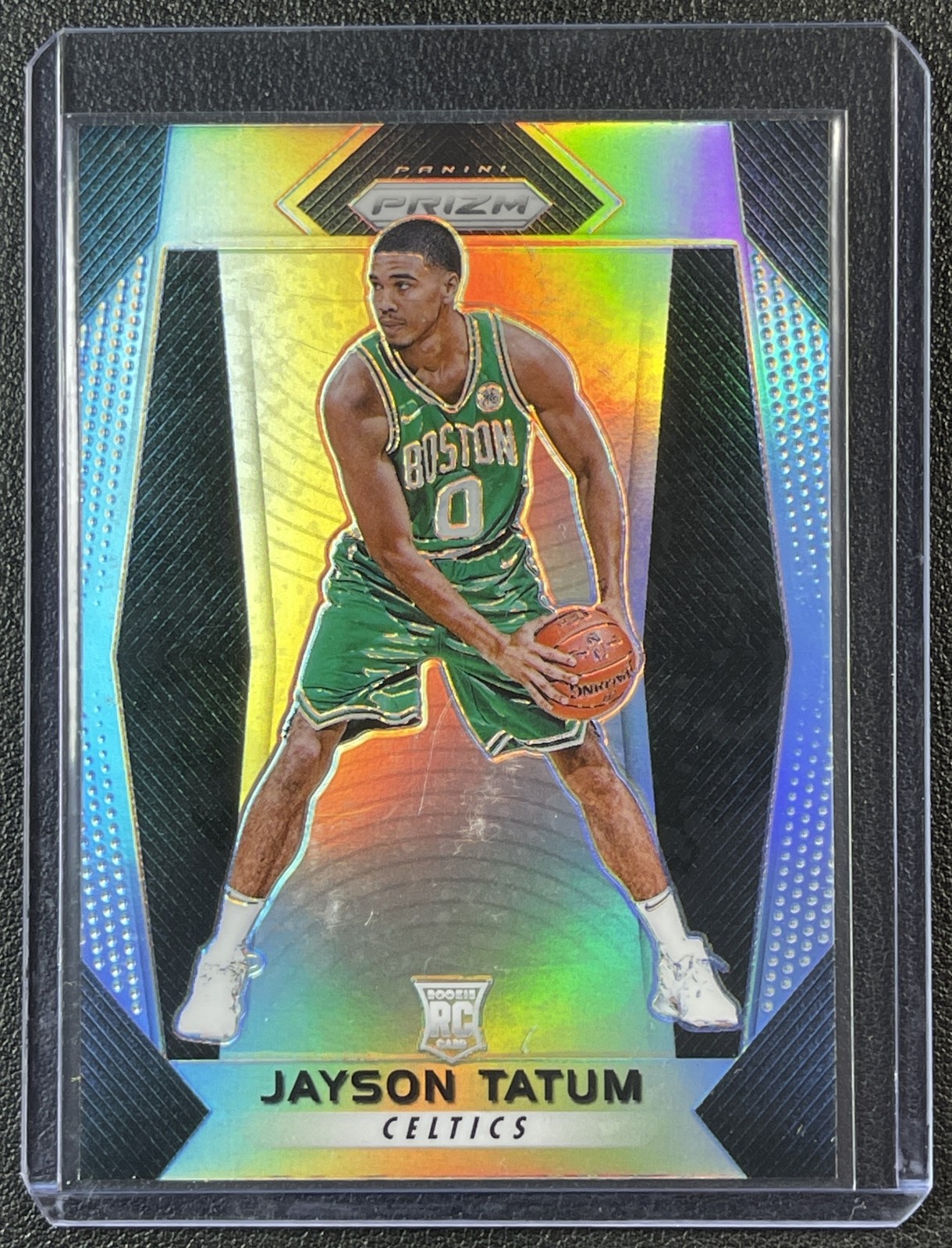 JAYSON TATUM 2017-18 PANINI PRIZM #16 ROOKIE SILVER RC CELTICS