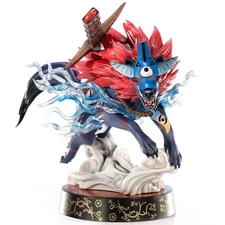 Okami Oki (Wolf Form) 9 Inch PVC Statue | Standard Edition