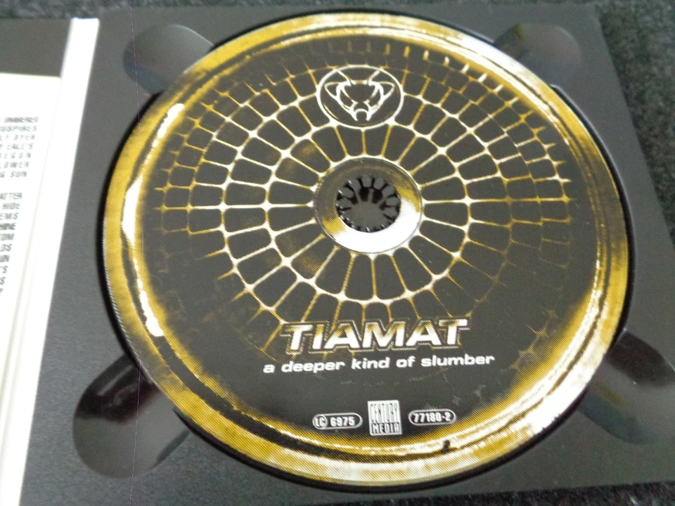 CD: TIAMAT - A DEEPER KIND OF SLUMBER / Doom Metal, Goth Rock, 1997, Digipak - Bild 4 von 4