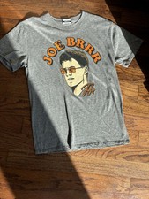 Joe Burrrr Burrow Cincinnati Bengals Size Small Where I m From Tshirt Gray