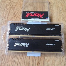Image of Kingston Fury Beast RGB 16GB DDR4 3200MHz RAM Memory (2x8GB)