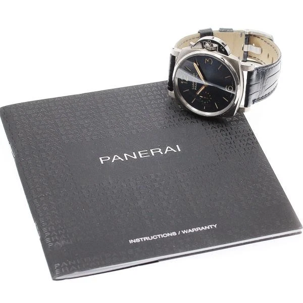 Panerai — Officine Panerai Luminor 1950 Due 3 Days Titanium PAM00728 42mm Ti Watch #C2464