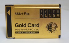 Psion Dacom Global 56k Faks i modem Złota karta do laptopa PC - w bardzo dobrym stanie (lr109212)