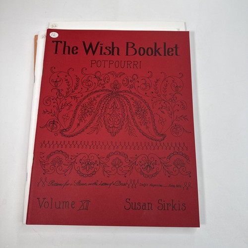 The Wish Booklet Antique Doll Patterns 4 BOOK LOT Potpourri Miniatures Sirkis - Picture 14 of 17