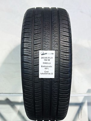 GEBRAUCHTE REIFEN STÜCK 1 PIRELLI SCORPION ZERO TM ALL SEASON 265/45 R21 104W...
