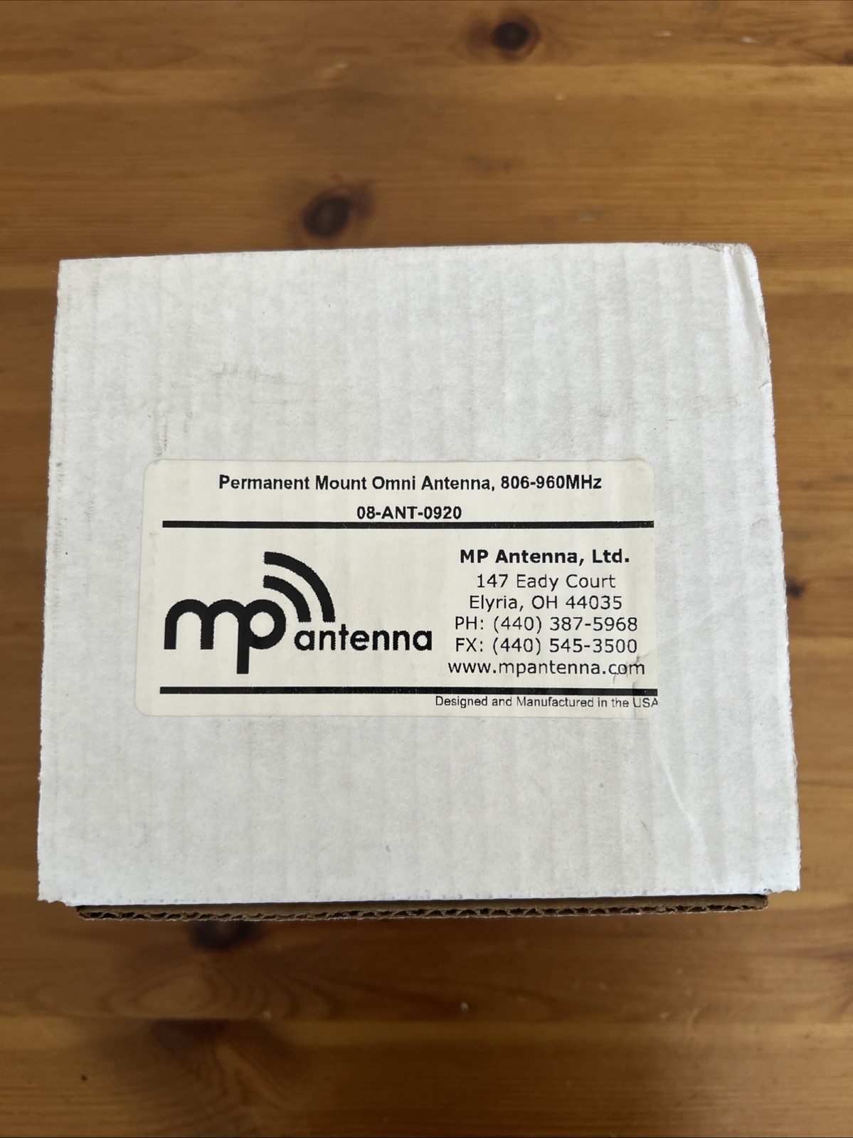 MP Antenna #08-ANT-0920, 806-960MHz, Omni