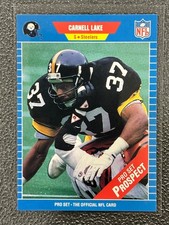 1989 Pro Set - Carnell Lake #548 (RC)