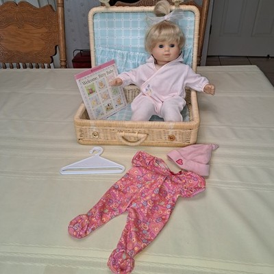 American Girl Doll Pleasant Company BITTY BABY TWIN GIRL Blonde Hair & Blue Eyes