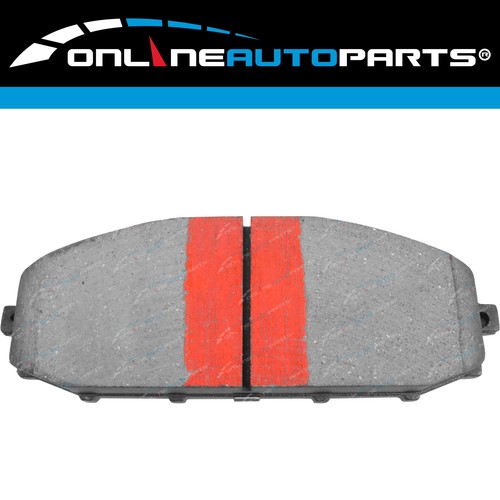Front Disc Brake Pads Set for Nissan Patrol Y61 GU 4x4 1997-2016 GR Safari - Picture 4 of 7